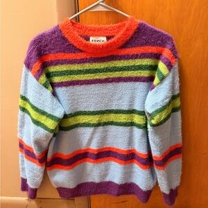 Colorful Striped Sweater by Frenchi